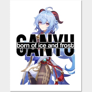 GANYU: born of ice and frost Genshin Impact Posters and Art